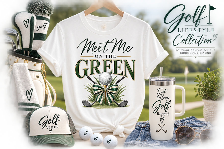 Meet Me on the Green Golf Tee