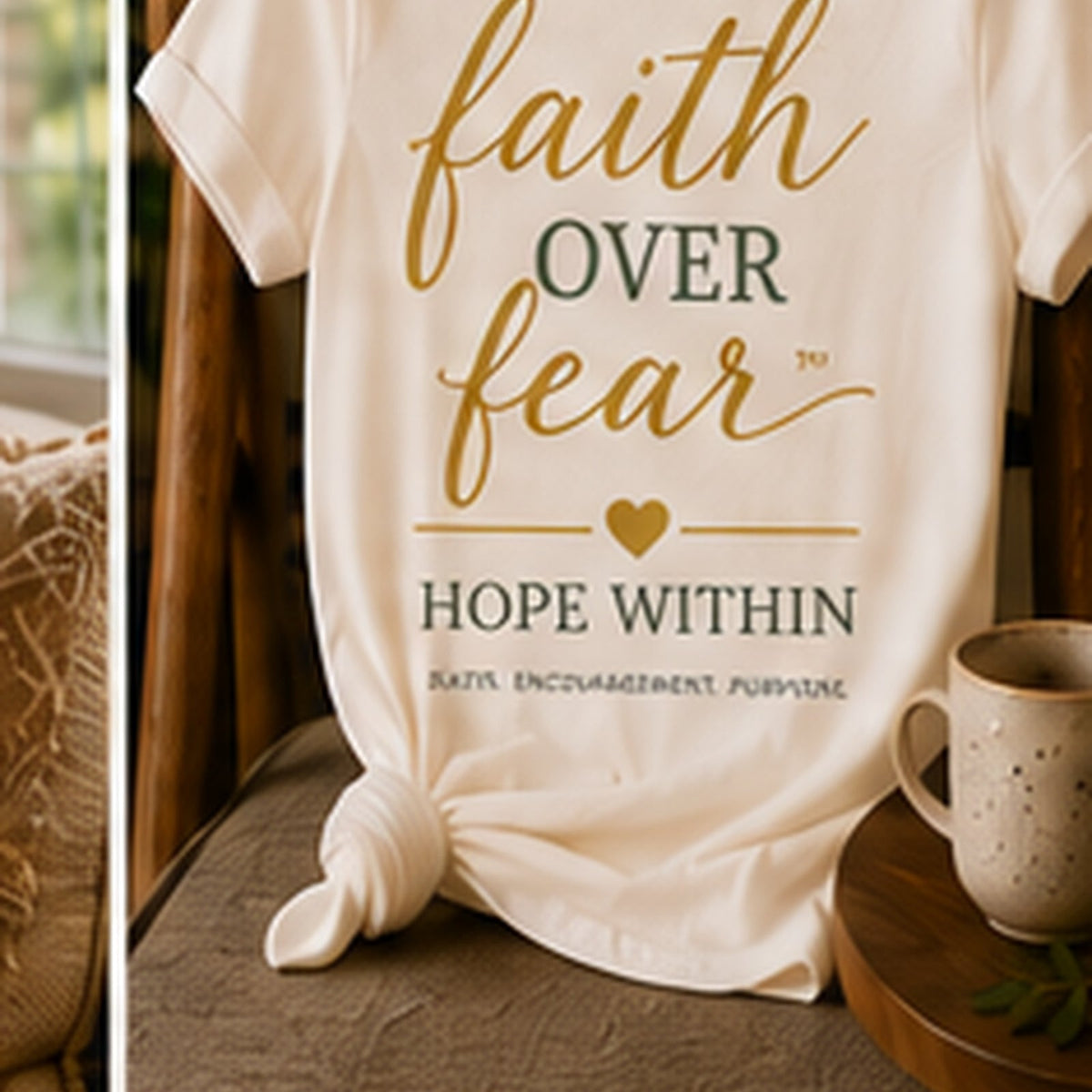 Faith Over Fear Tee product image 2