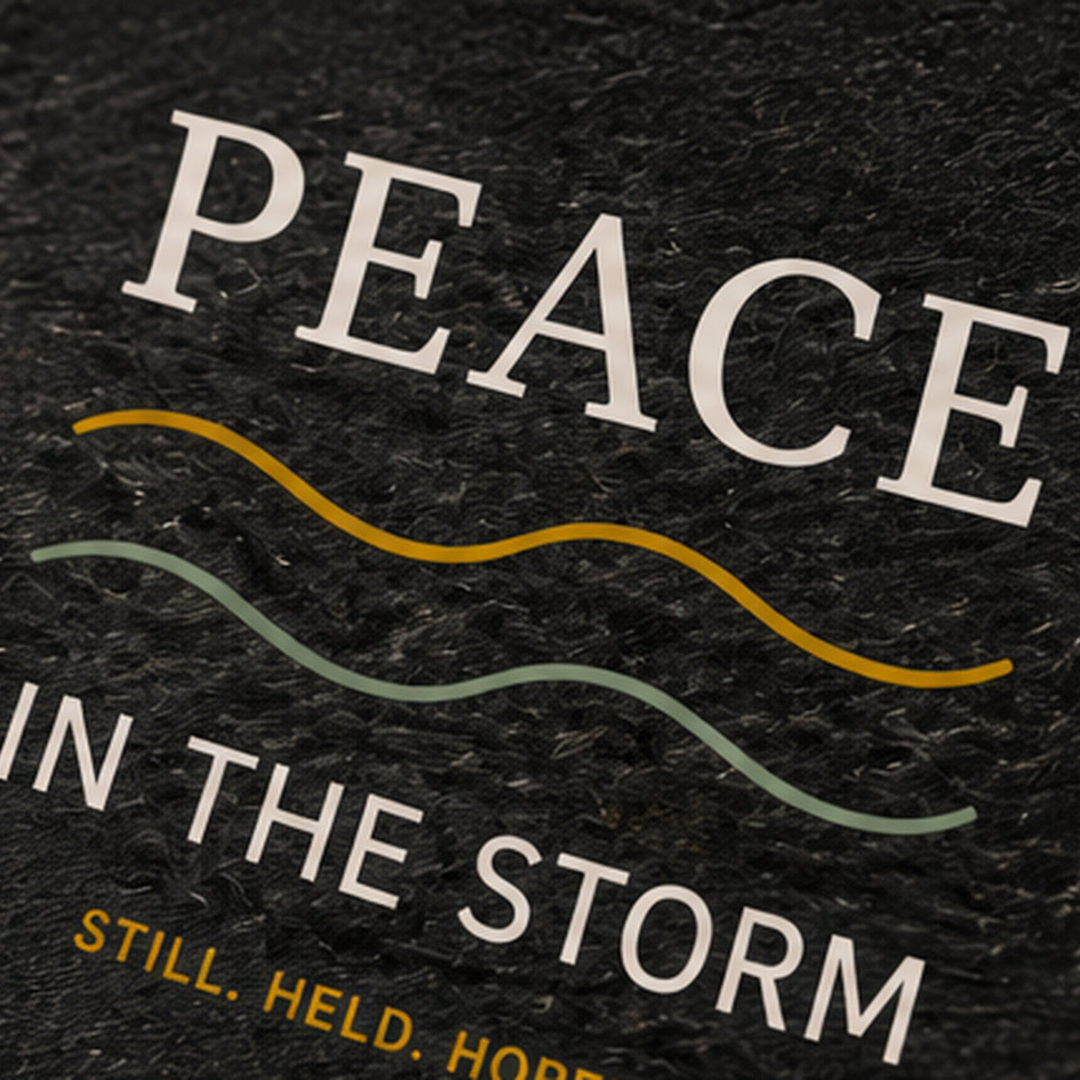 Peace in the Storm artwork detail