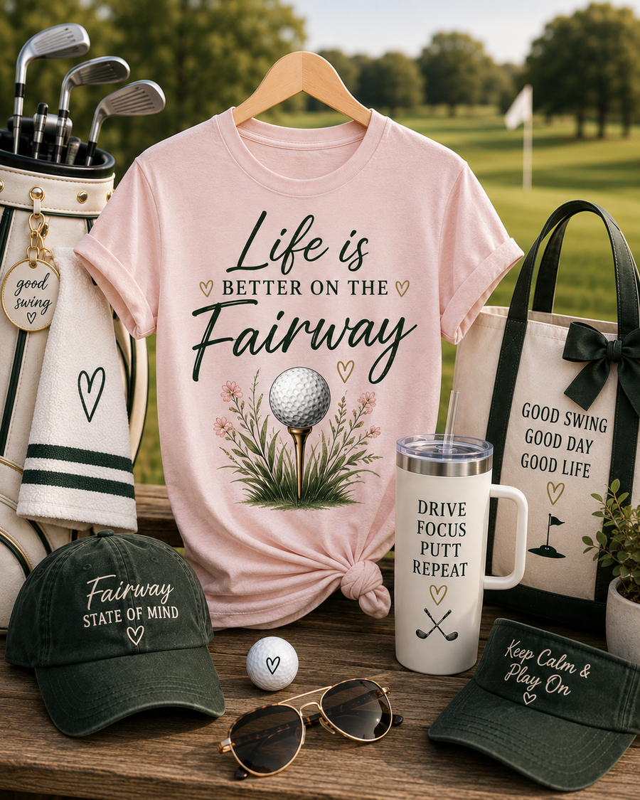 Life Is Better on the Fairway Golf Tee