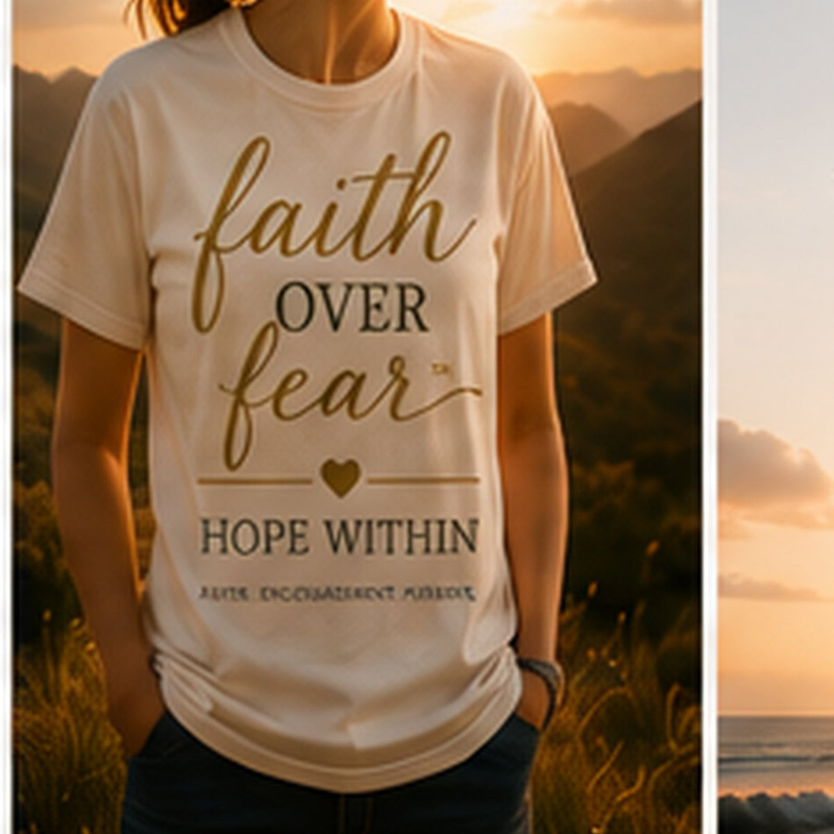 Faith Over Fear Tee product image 4