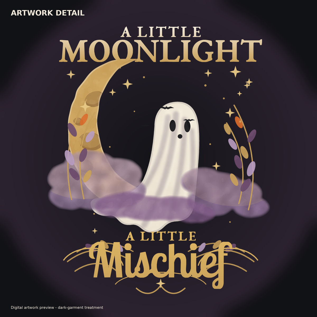 Moonlight & Mischief artwork detail