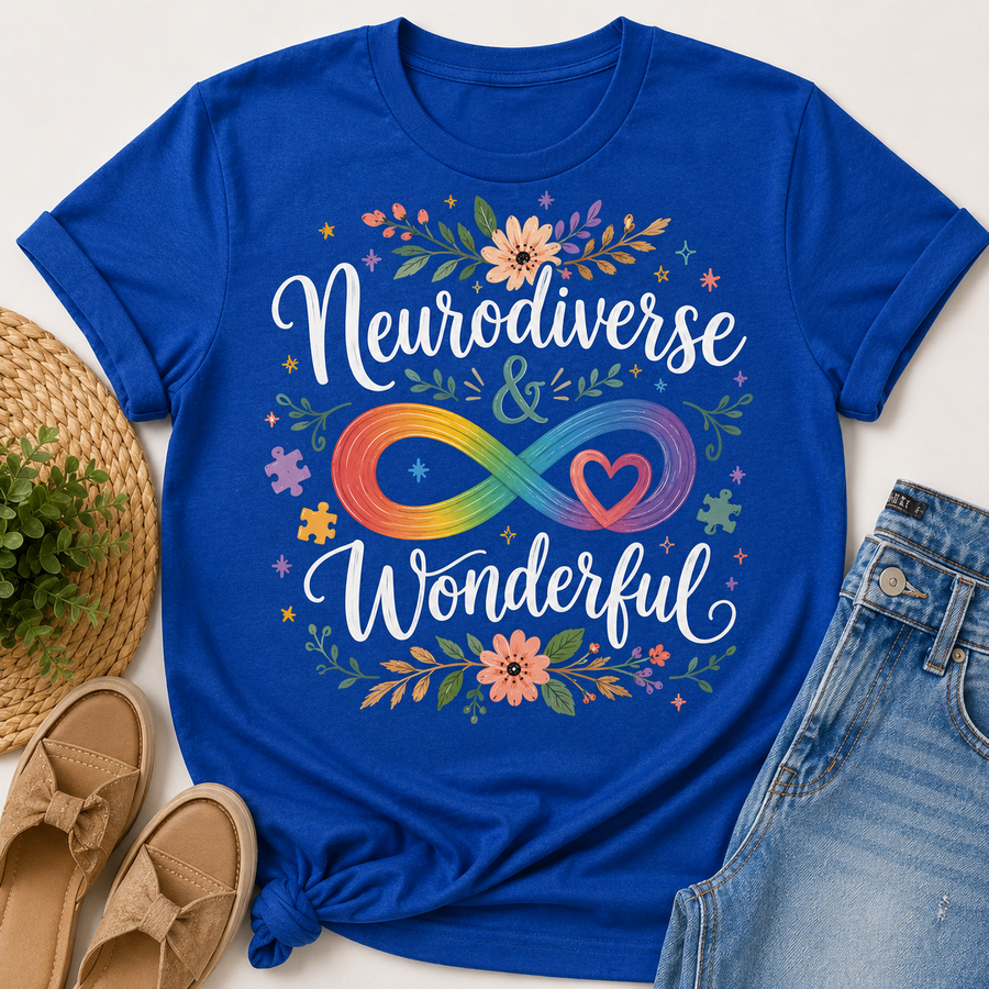 Neurodiverse & Wonderful Autism Tee