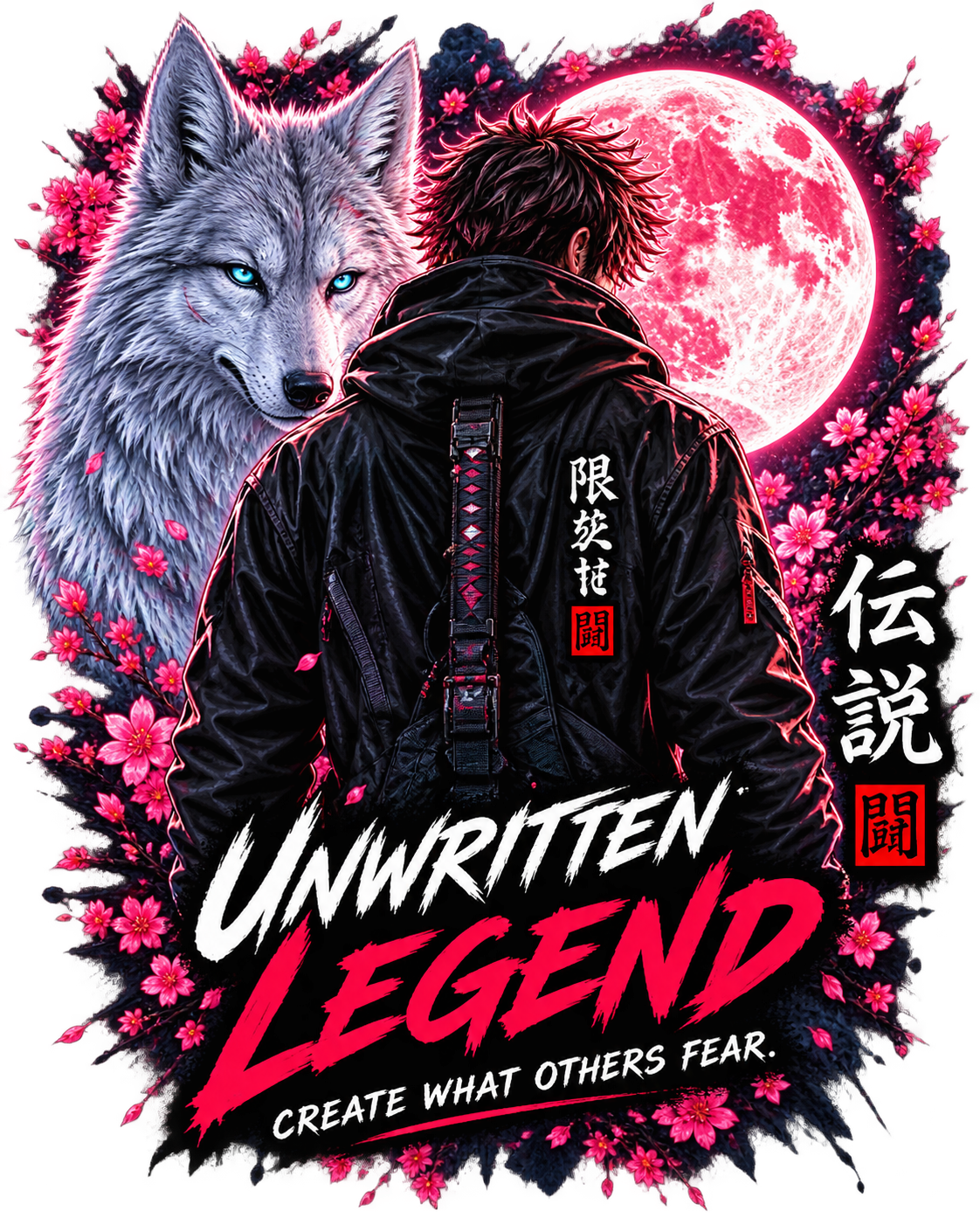 Unwritten Legend anime artwork by Designs by Danna