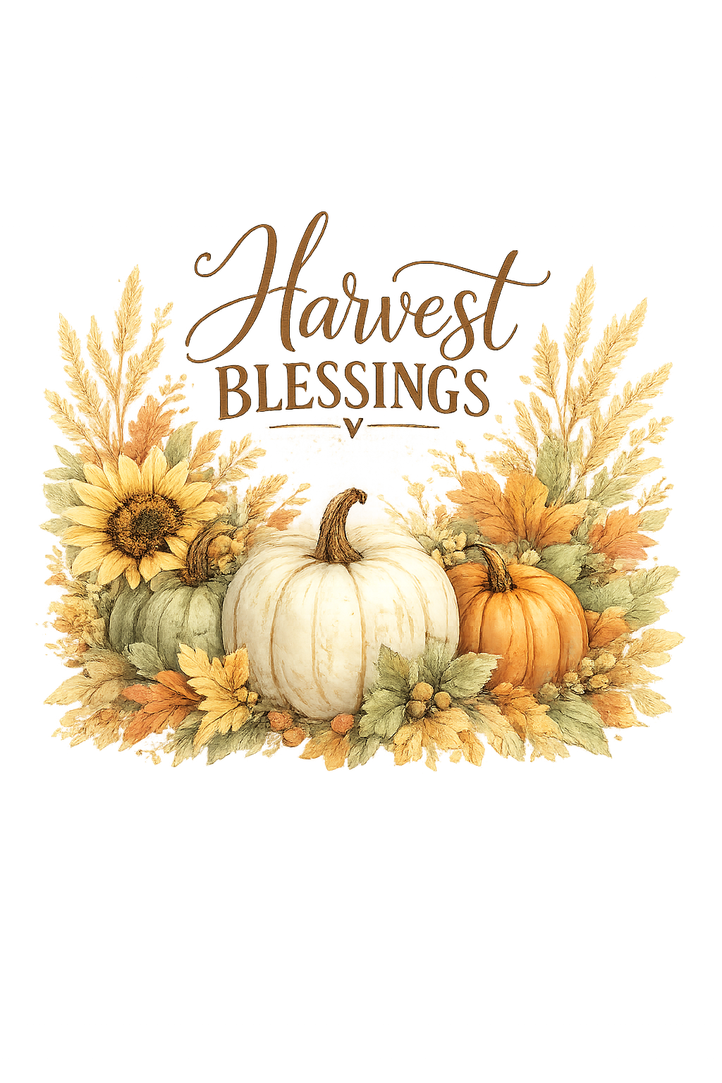 Harvest Blessings 15 oz Coffee Mug artwork detail