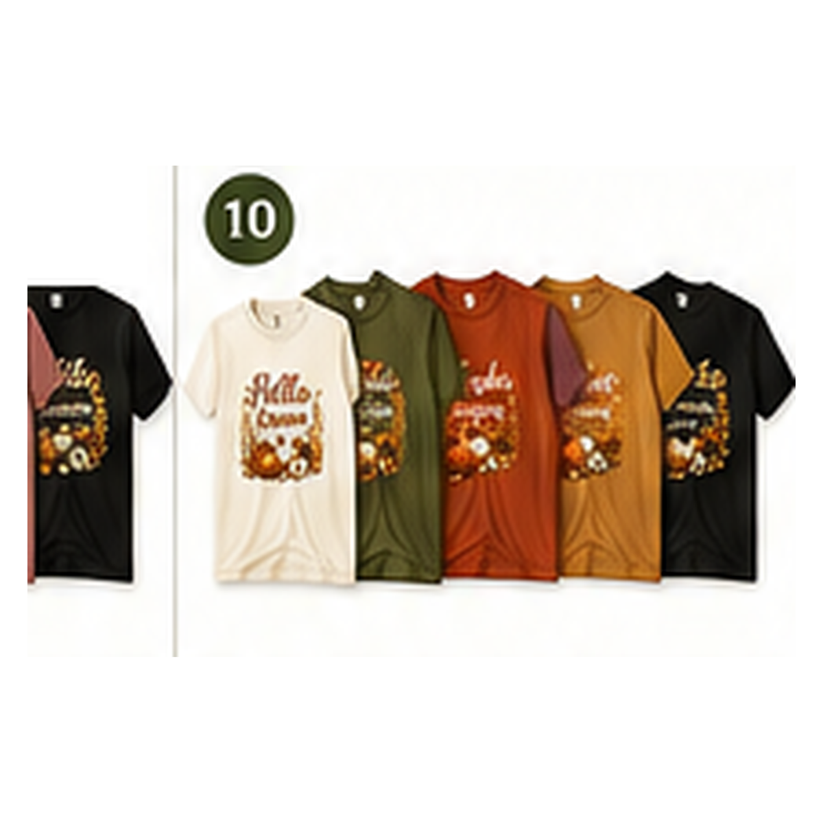 Pumpkin Season colorways