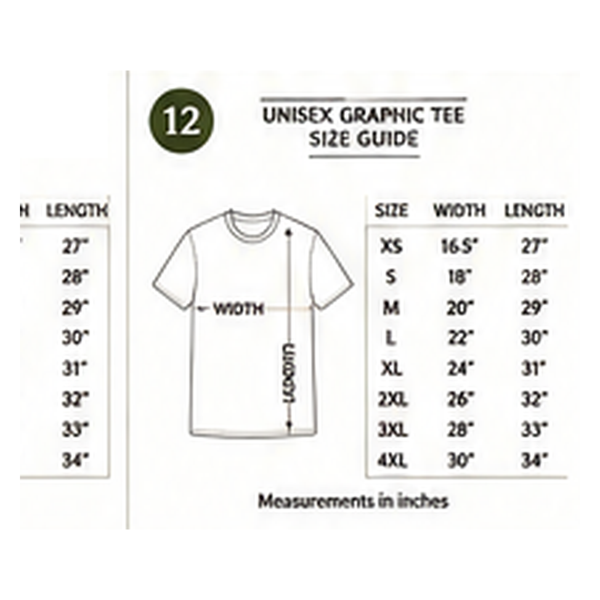 Pumpkin Season size guide