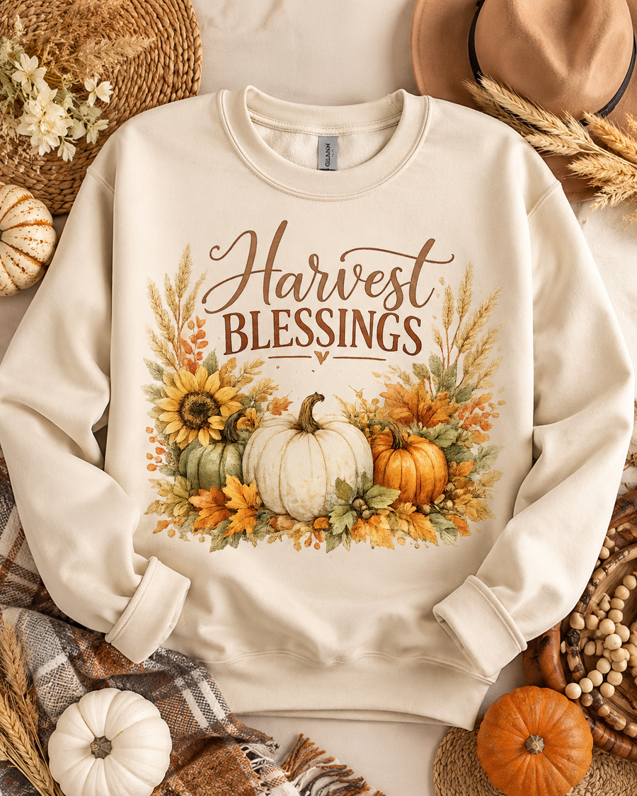 Harvest Blessings Crewneck Sweatshirt