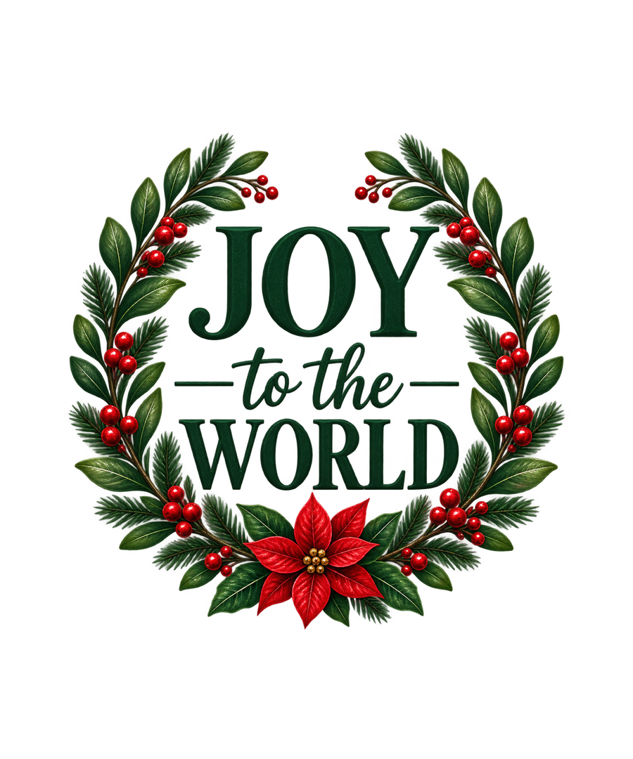 JOY to the WORLD — DTF Transfer