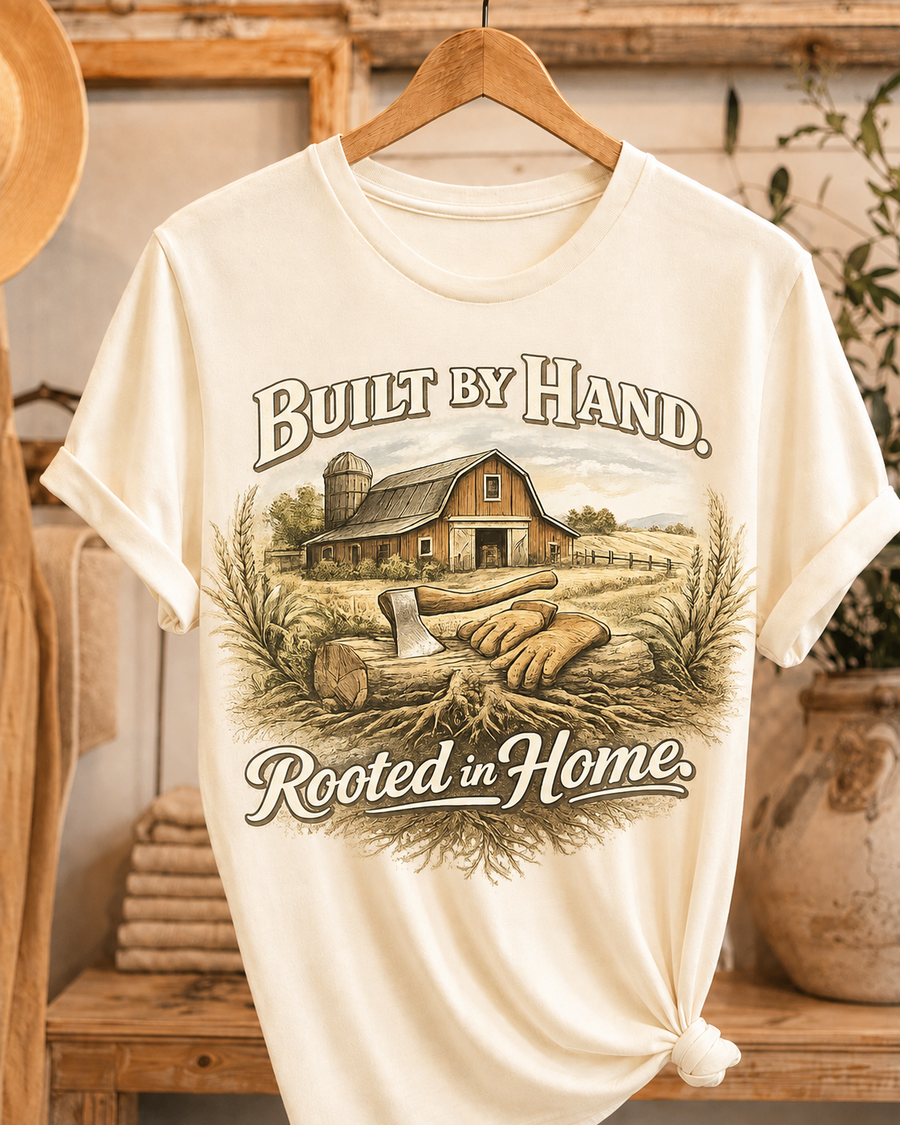 Built by Hand. Rooted in Home.