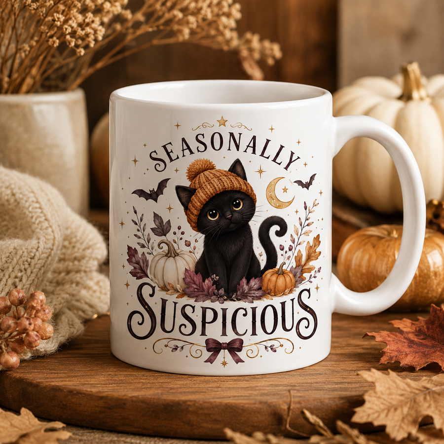 Seasonally Suspicious Coffee Mug