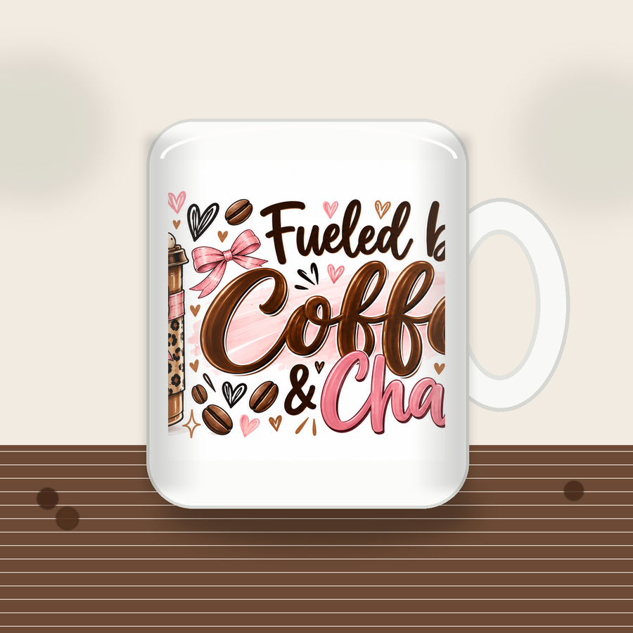 Fueled by Coffee & Chaos Coffee Mug