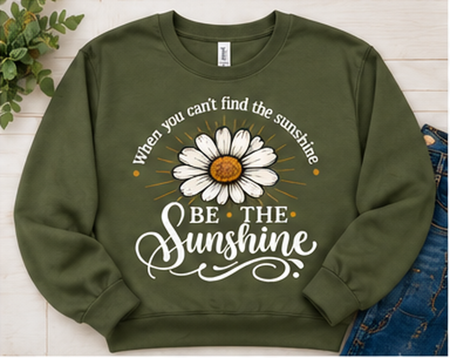 Be the Sunshine — Crewneck Sweatshirt