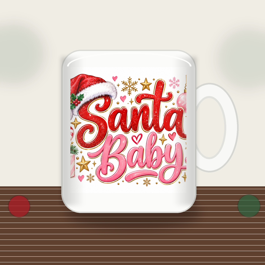 Santa Baby Christmas Coffee Mug