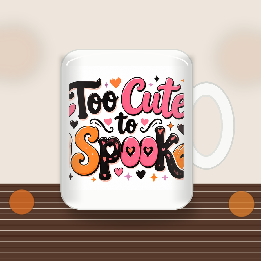 Too Cute to Spook Halloween Coffee Mug
