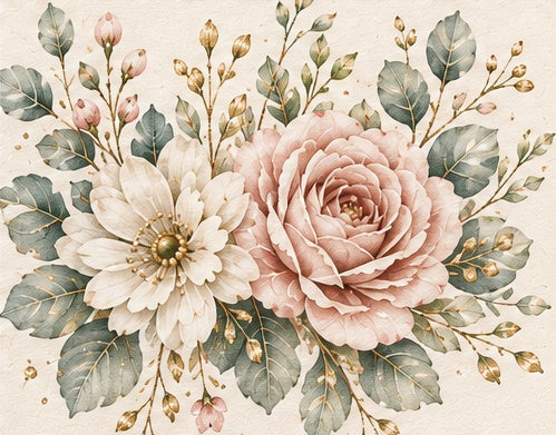 Called to Care - floral detail - Designs by Danna