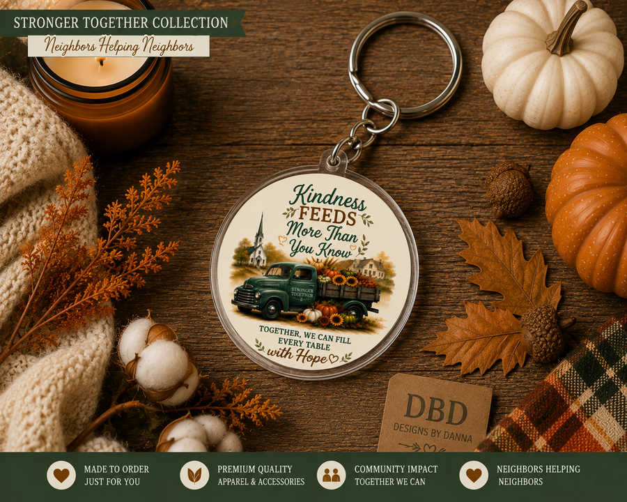 Stronger Together Keychain