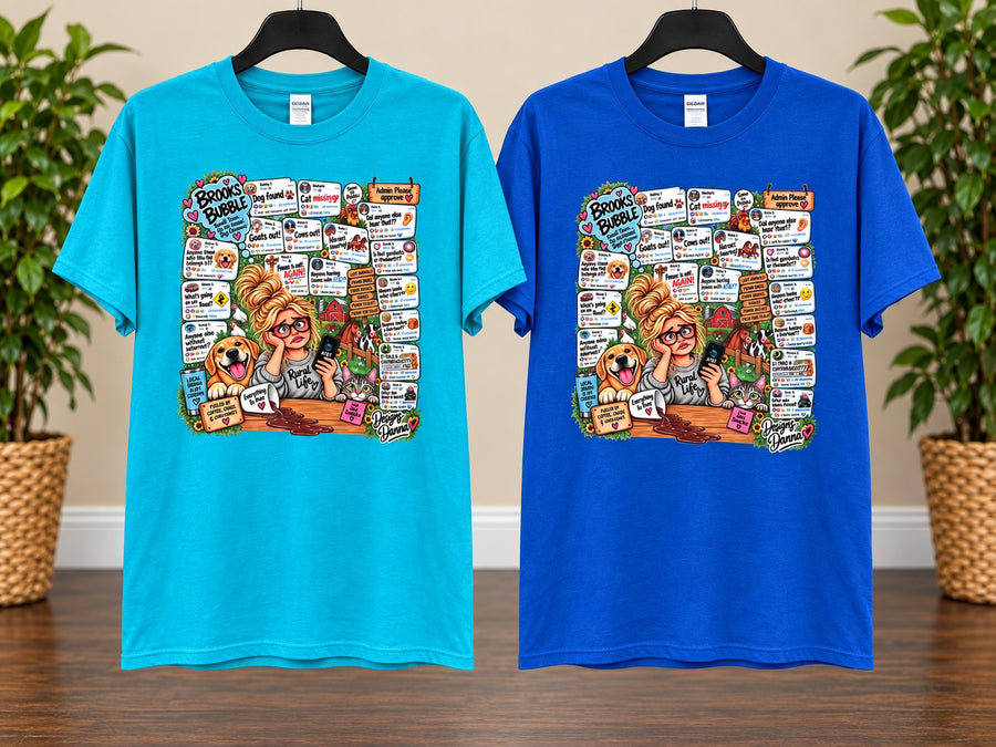 Brooks Bubble Rural Life Graphic Tee